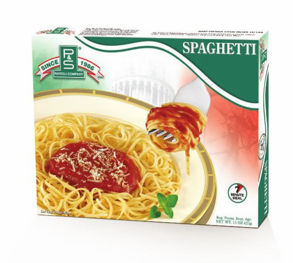 P&S Ravioli Spaghetti